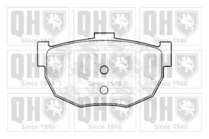 Комплект тормозных колодок QUINTON HAZELL BP1154