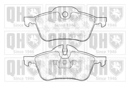 Комплект тормозных колодок QUINTON HAZELL BP1291