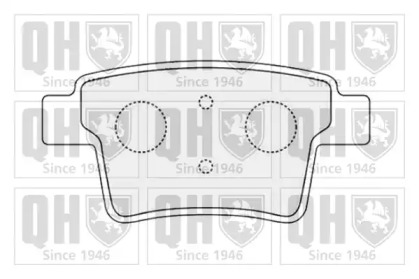 Комплект тормозных колодок QUINTON HAZELL BP1499