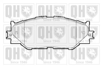 Комплект тормозных колодок QUINTON HAZELL BP1520