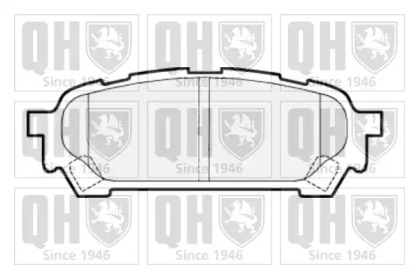 Комплект тормозных колодок QUINTON HAZELL BP1531