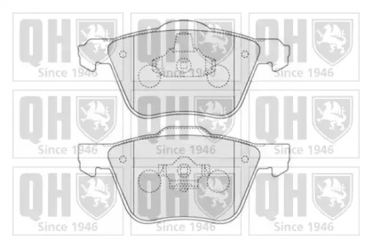 Комплект тормозных колодок QUINTON HAZELL BP1547