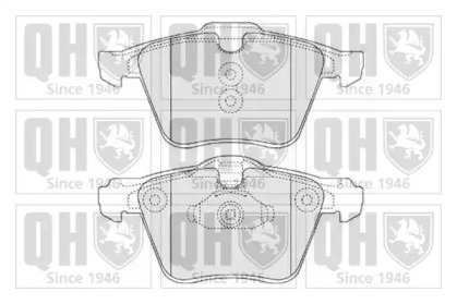 Комплект тормозных колодок QUINTON HAZELL BP1559