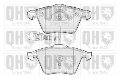 Комплект тормозных колодок QUINTON HAZELL BP1564