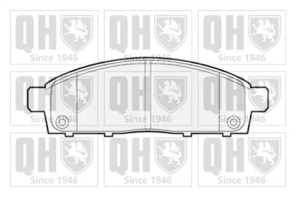 Комплект тормозных колодок QUINTON HAZELL BP1565