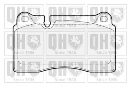 Комплект тормозных колодок QUINTON HAZELL BP1566