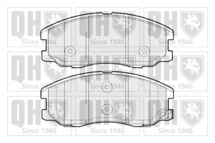 Комплект тормозных колодок QUINTON HAZELL BP1579
