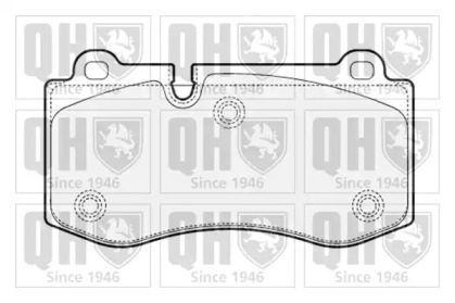 Комплект тормозных колодок QUINTON HAZELL BP1581