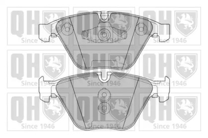 Комплект тормозных колодок QUINTON HAZELL BP1605