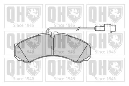 Комплект тормозных колодок QUINTON HAZELL BP1622