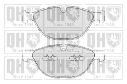 Комплект тормозных колодок QUINTON HAZELL BP1638