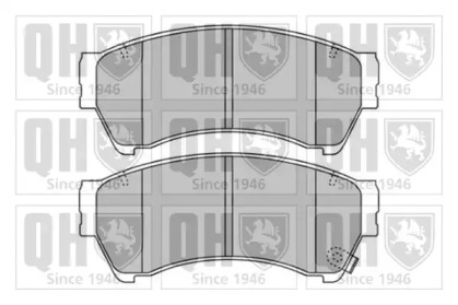 Комплект тормозных колодок QUINTON HAZELL BP1671