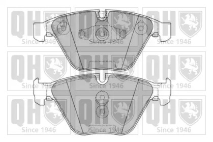 Комплект тормозных колодок QUINTON HAZELL BP1689