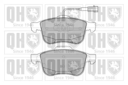 Комплект тормозных колодок QUINTON HAZELL BP1742