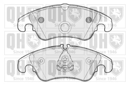 Комплект тормозных колодок QUINTON HAZELL BP1757