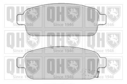 Комплект тормозных колодок QUINTON HAZELL BP1764
