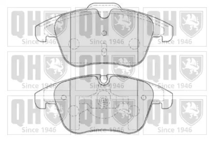 Комплект тормозных колодок QUINTON HAZELL BP1809