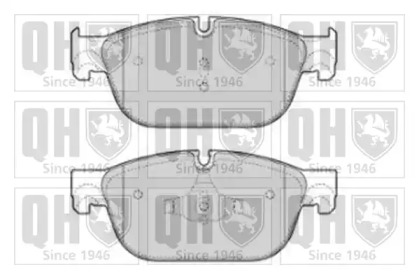 Комплект тормозных колодок QUINTON HAZELL BP1810