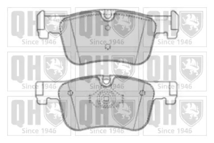Комплект тормозных колодок QUINTON HAZELL BP1830