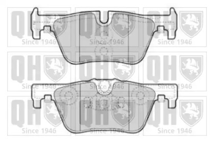 Комплект тормозных колодок QUINTON HAZELL BP1836