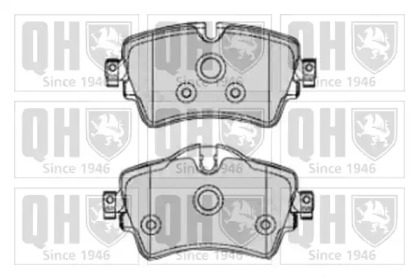 Комплект тормозных колодок QUINTON HAZELL BP1861