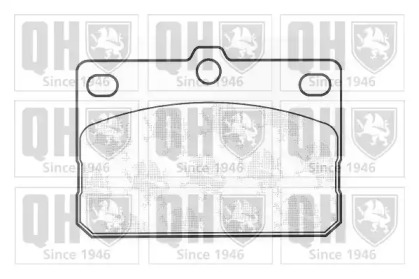 Комплект тормозных колодок QUINTON HAZELL BP259