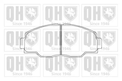 Комплект тормозных колодок QUINTON HAZELL BP855