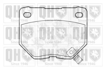 Комплект тормозных колодок QUINTON HAZELL BP894