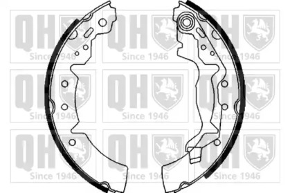 Комлект тормозных накладок QUINTON HAZELL BS1017