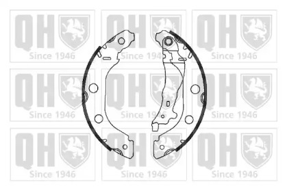 Комлект тормозных накладок QUINTON HAZELL BS1033