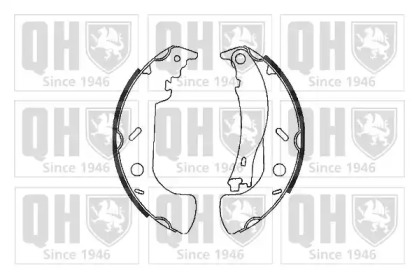 Комлект тормозных накладок QUINTON HAZELL BS1057