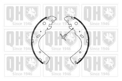 Комлект тормозных накладок QUINTON HAZELL BS1104