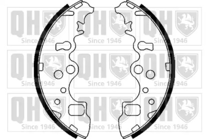 Комлект тормозных накладок QUINTON HAZELL BS1105