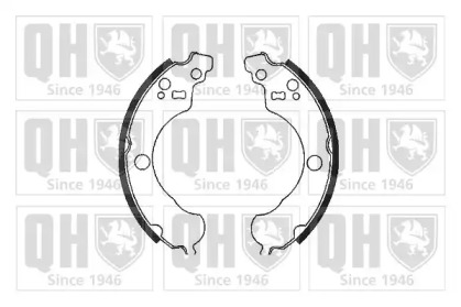 Комлект тормозных накладок QUINTON HAZELL BS1114