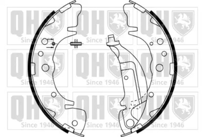 Комлект тормозных накладок QUINTON HAZELL BS1142