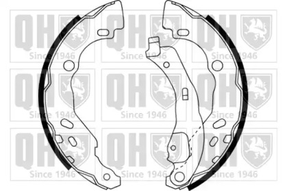 Комлект тормозных накладок QUINTON HAZELL BS1144