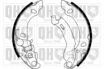 Комлект тормозных накладок QUINTON HAZELL BS1146