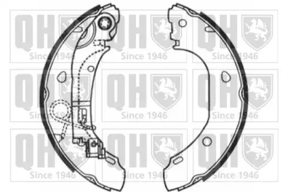 Комлект тормозных накладок QUINTON HAZELL BS1154