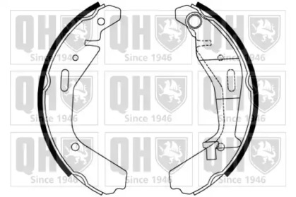 Комлект тормозных накладок QUINTON HAZELL BS1188