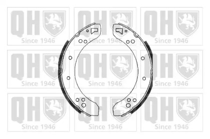Комлект тормозных накладок QUINTON HAZELL BS500