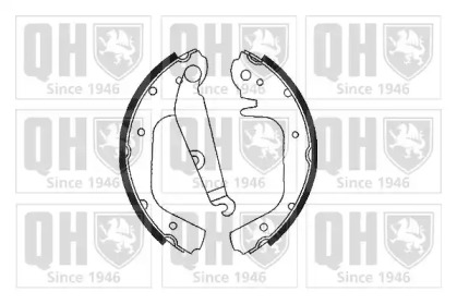 Комплект тормозных колодок QUINTON HAZELL BS514