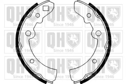 Комлект тормозных накладок QUINTON HAZELL BS547