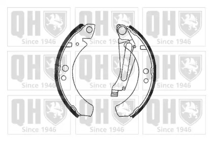 Комлект тормозных накладок QUINTON HAZELL BS556