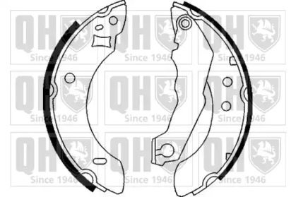 Комлект тормозных накладок QUINTON HAZELL BS571