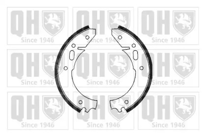 Комлект тормозных накладок QUINTON HAZELL BS597