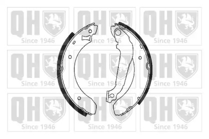 Комлект тормозных накладок QUINTON HAZELL BS615