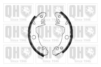 Комлект тормозных накладок QUINTON HAZELL BS618