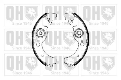 Комлект тормозных накладок QUINTON HAZELL BS626