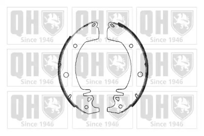 Комлект тормозных накладок QUINTON HAZELL BS676