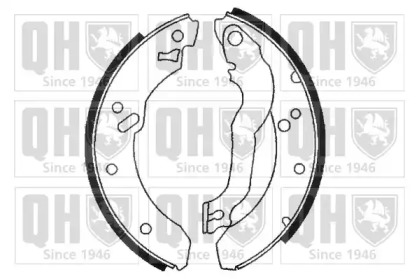 Комлект тормозных накладок QUINTON HAZELL BS814